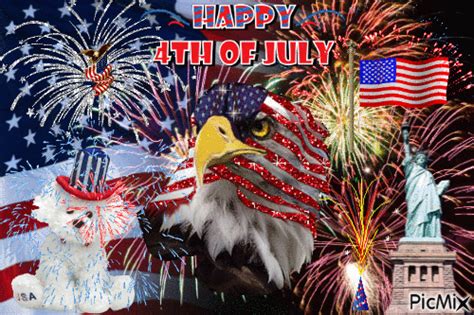 HAPPY 4TH OF JULY! - Free animated GIF - PicMix