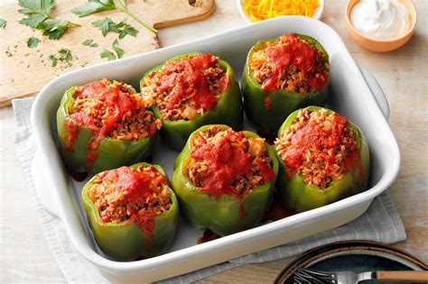 How to Make an Old-Fashioned Stuffed Bell Peppers Recipe - what is taste of pepper