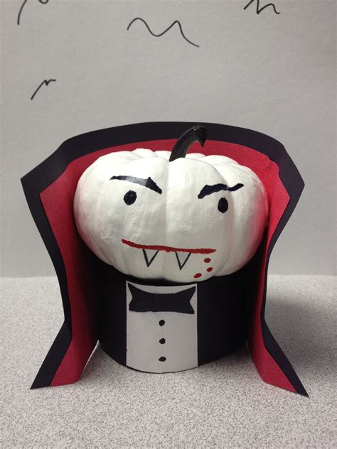 Pin by Krystal Stout on Halloween | Vampire pumpkin, Painted pumpkins ...