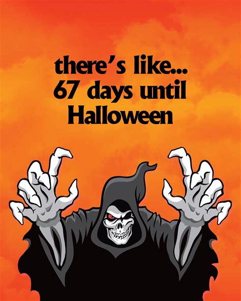 how many days until Halloween? like... 6 7 👻 #spirithalloween #hallow ...