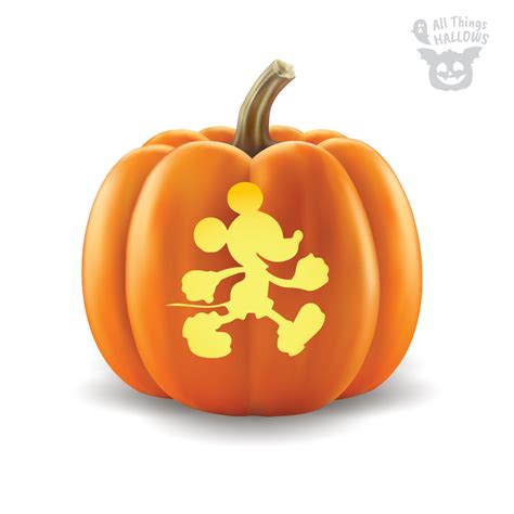 Free Printable Mickey Mouse Pumpkin Carving Patterns