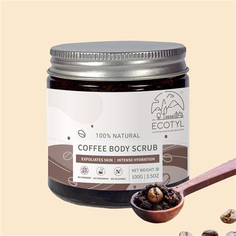Buy Coffee Body Scrub | Natural Scrub For Exfoliation | 100g – Ecotyl ...