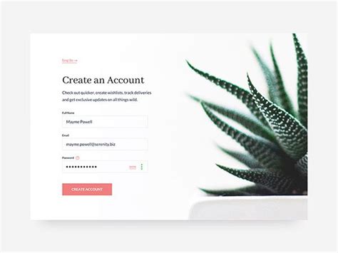 Image result for Sign Up Form Design
