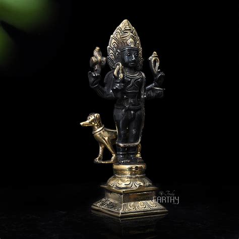 Brass Kaal Bhairava Statue – Truly Earthy