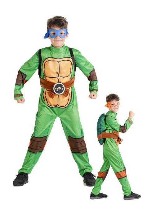 Buy Teenage Mutant Ninja Turtles Costume (110 cm) - Green - 110 - Free ...