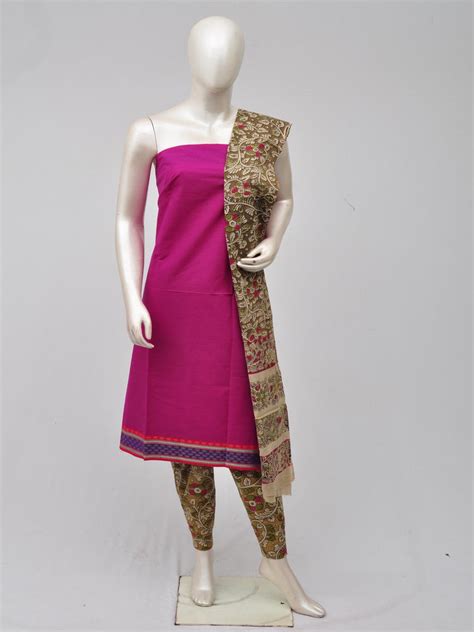 Kalamkari print dress material at whole sale price – DressesForWomen.IN