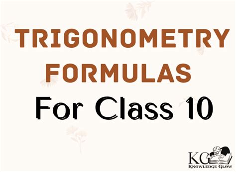Image result for Maths Formulas for Class 9 Trigonometry