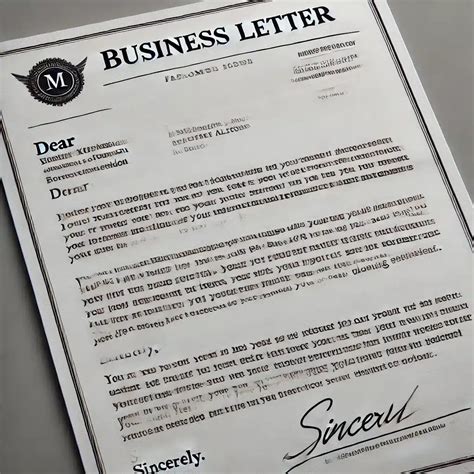 Professional Business Letter 的图像结果
