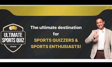 ultimate sports quiz 2022 | Score a Quick Bonus of ₹800! Android IOS V ...