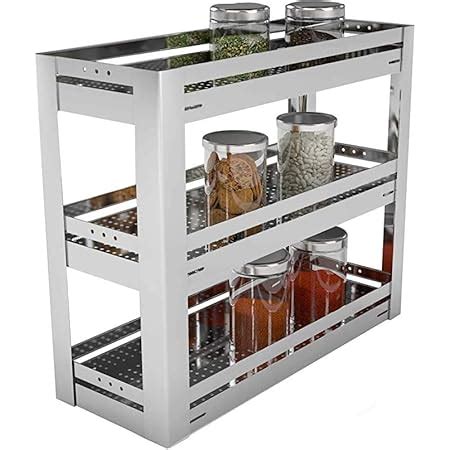 Kitchen SS Modular Perforated Kitchen Basket | Accessories Cabinets ...