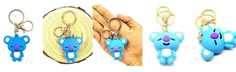Trunkin Multicolour Cute Koya BT21 Kpop Character Doll Fancy Keychain ...