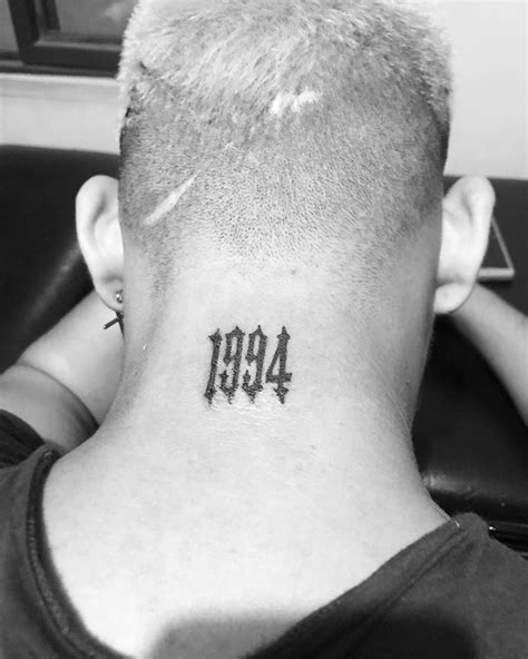 Numbers 1994 #tattoo#tattoos#numberstattoo#numbers#tattooartist | Leg ...