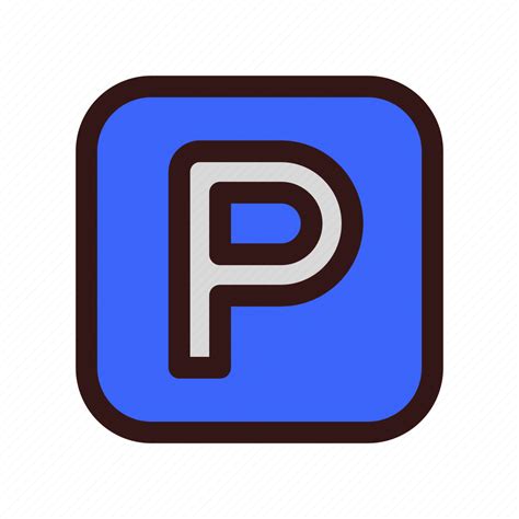 Car, park, zone, public, parking, roadsign, p letter icon - Download on Iconfinder