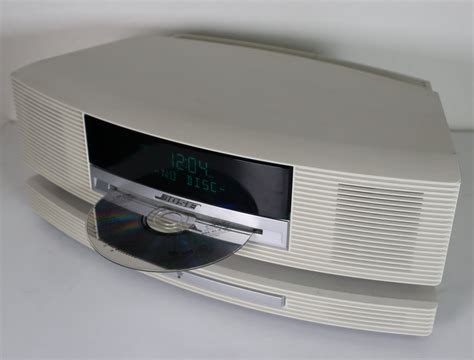 Bose Wave Music System III CD Player AM FM Radio Tuner White with Soun ...