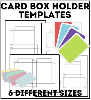 Printable Box Card Templates 的图像结果