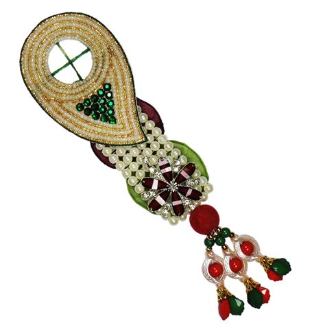 ADIDEV Design Satka Lumba Rakhi With Roli Chawal Set of 1 Single Rakhi ...