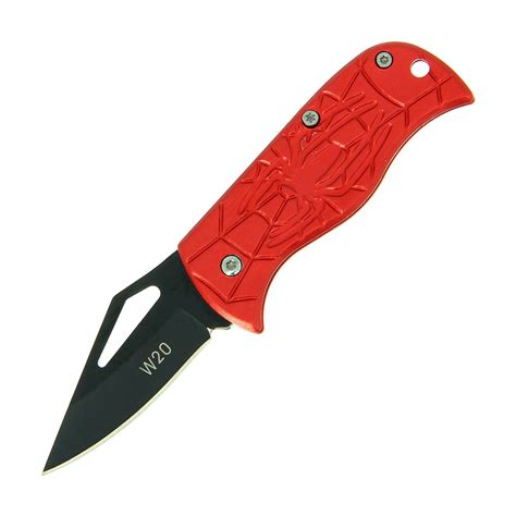 Spider EDC Folding Knife in Red | EDC Warehouse