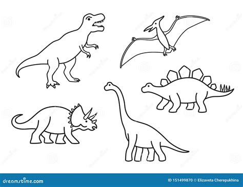 Dinosaur Outline