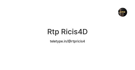 Rtp Ricis4D — Teletype