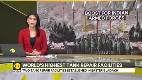 Indian Army sets up world's highest tank repair facilities along LAC ...