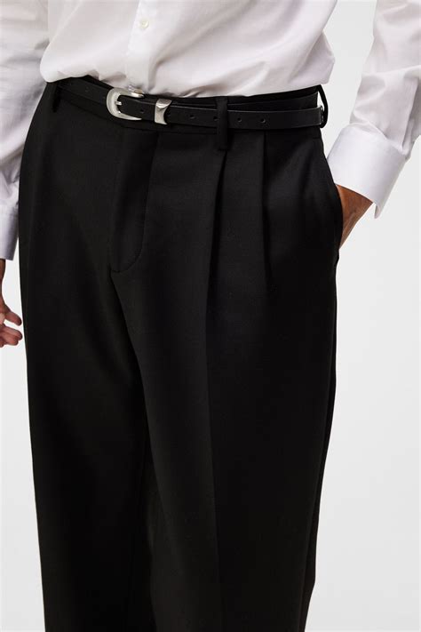 Haij Double Pleat Pants / Black – J.Lindeberg