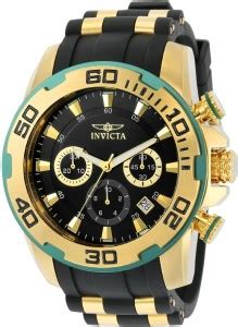 INVICTA 22347 Pro Diver Chronograph Quartz Black Dial Analog Watch ...