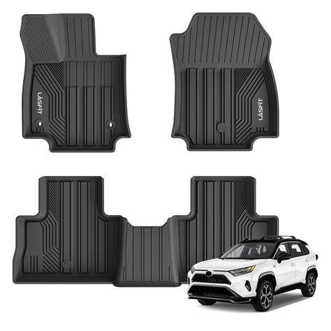 LASFIT LINERS Toyota RAV4 2019-2024 Custom Fit Floor Mats TPE Car Liners