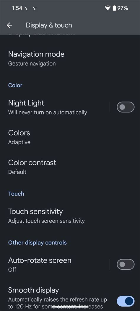 Image result for Adjust Contrast Android