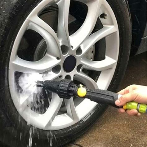 Juxori Car Tire Wheel Brush Automatic Car Wash Brush Water-Powered ...