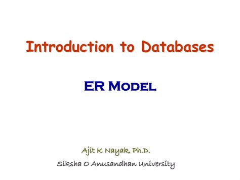 Image result for Database ER Modeling