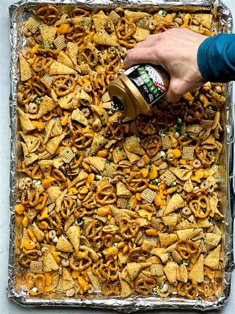 Furikake Chex Mix Recipe - Asian Inspired Eats Food Blog