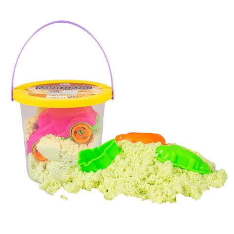 Buy RATNA'S Mini Sand 200g Light Green Color for Kids with Assorted ...
