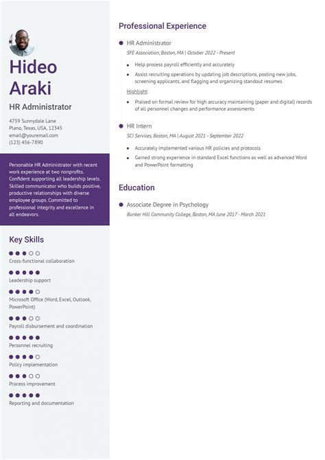 Image result for Entry Level PR Resume