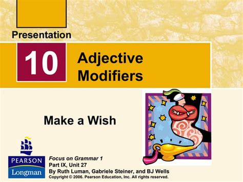Image result for Adjective Modifiers List