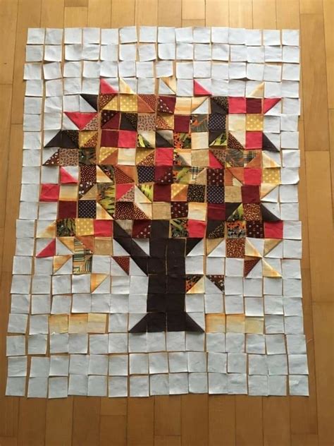 Image result for Fall Tree Quilt Pattern