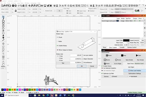 Lightburn Software Set Up 的图像结果