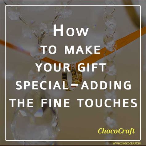 How to give a good personalized gift? – CHOCOCRAFT