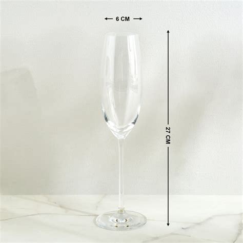 Buy Wexford Akiko Lavish Flute Champagne Glass - 245ml from Home Centre ...