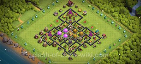 Farming Base TH8 Max Levels with Link, Anti Everything 2025 - Town Hall ...