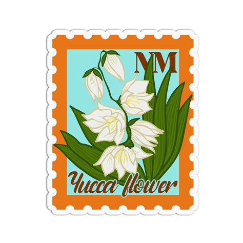 Yucca Flower New Mexico NM State Flowers – The Stkr Store