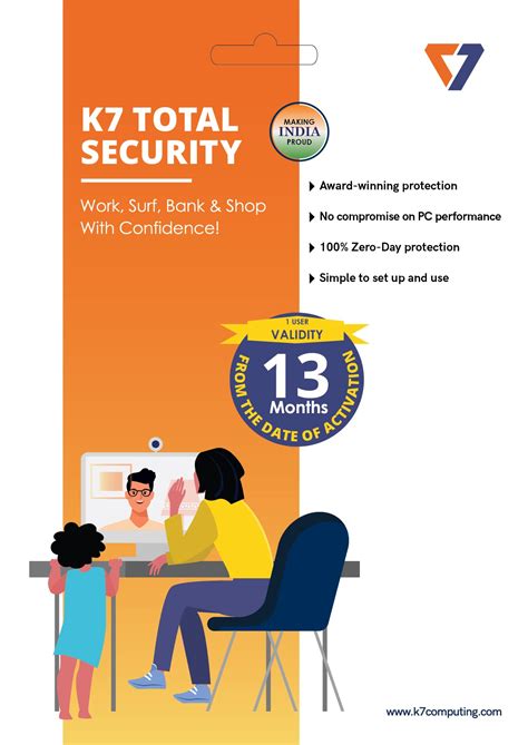 K7 Security K7, Total Security, 1 User, 13 Months, Email Delivery In 2 ...