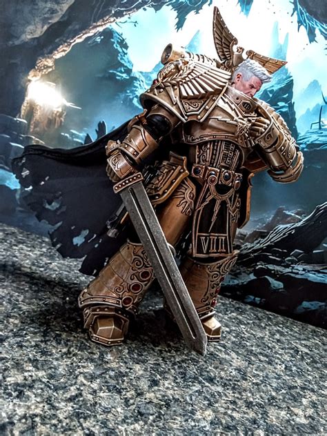 JOYTOY JT8865 Warhammer 40k 1: 18 Imperial Fists Rogal Dorn, Primarch ...