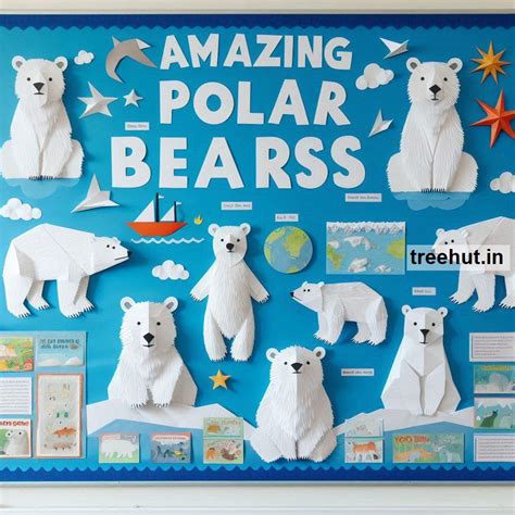 Polar Bear Bulletin Board Ideas, Door Decor, Hallway Display and ...