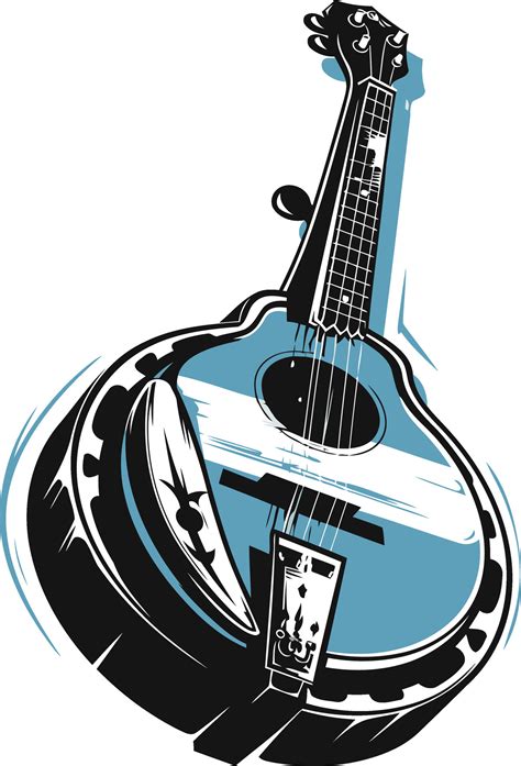 Bluegrass Music Instrument Illustration 49262705 Vector Art at Vecteezy