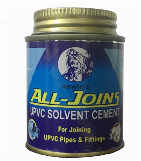 Buy ALL JOINS UPVC Solvent cement For Joining UPVC Pipes & Fittings ...