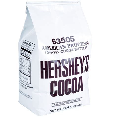 Hershey's Cocoa Powder, 5lb Bag | Natural Cacao, non-alkalized unsweetened