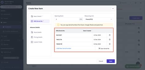 How to Add IMEI and Serial Number Details to Items in myBillBook ...