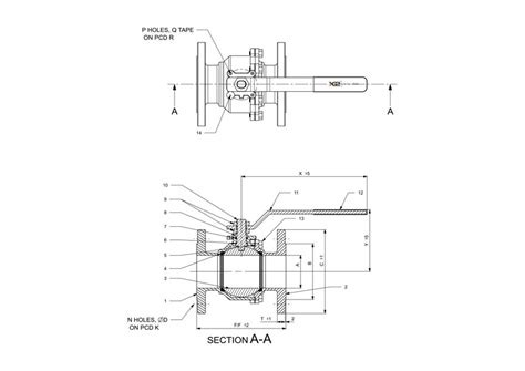 2 PIECE Extended Shaft Ball Valve