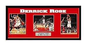 Encore Select 302-08 NBA Chicago Bulls Derrick Rose 3-Photo Frame, 15 ...
