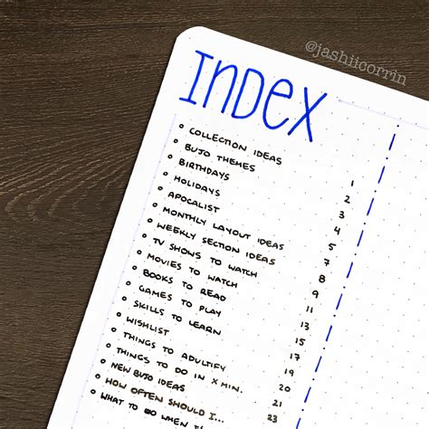 What is an index?
